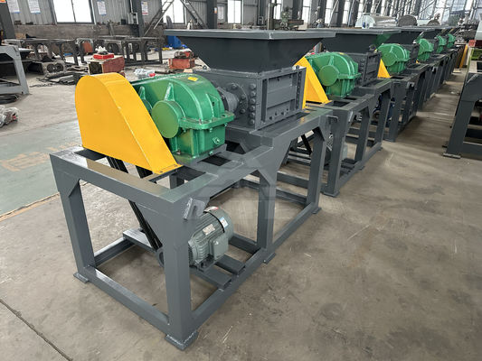 Facile di funzionamento Double Shaft Shredder per la personalizzazione del supporto dei piccoli rifiuti di plastica