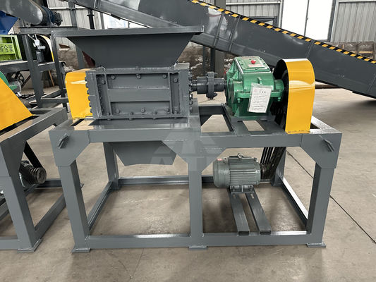 Facile di funzionamento Double Shaft Shredder per la personalizzazione del supporto dei piccoli rifiuti di plastica