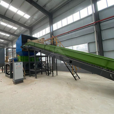 ALLOY Double Shaft Shredder Machine per rottami di metallo di plastica cartone di legno rame alluminio