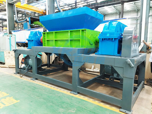 Funzione di frantumazione dei rottami metallici Alta produttività Riciclaggio Trinciatrice