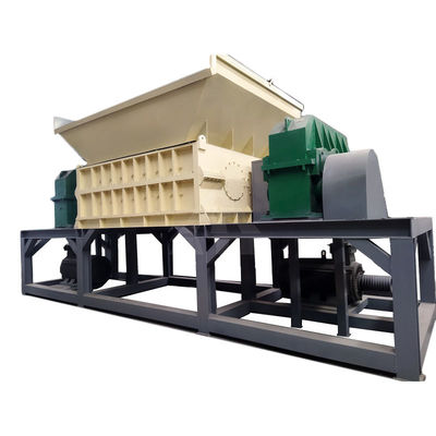 Trituratore a doppio albero soluzione perfetta per il riciclo di rottami metallici e rifiuti industriali
