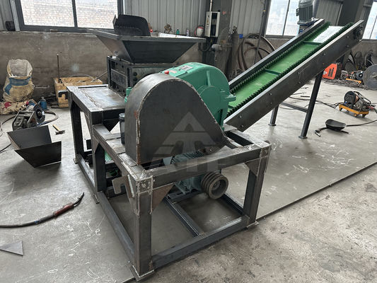50kW di potenza Single Power Plastic Film Shredder per filo d'acciaio in 200-2200mm Input Size
