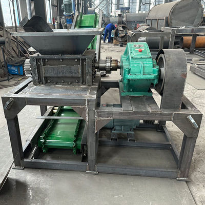 Trinciatrice a potenza singola da 50 kW per la disintegrazione di carta di plastica e rottami metallici