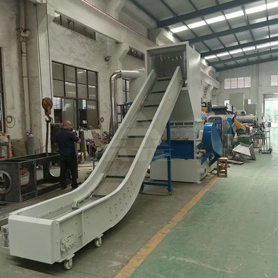 Trituratore di plastica a singolo albero per il riciclo di legno e cartone