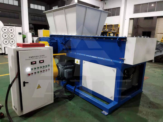Trituratore di plastica a singolo albero per il riciclo di legno e cartone