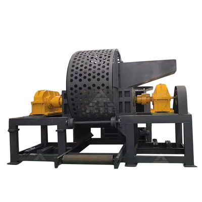 Trituratore di pneumatici a doppio albero primario Trituratore di pneumatici di scarto per prodotti finali a particolato di gomma