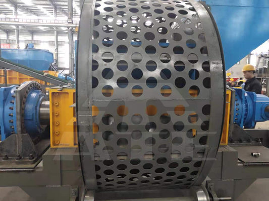 Tirescredder a doppio albero per pneumatici a tensione personalizzato in Sudafrica