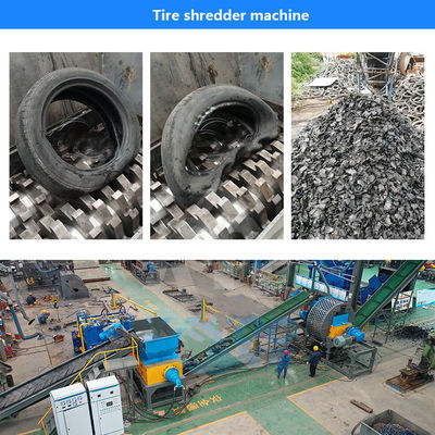 Tirescredder a doppio albero per pneumatici a tensione personalizzato in Sudafrica