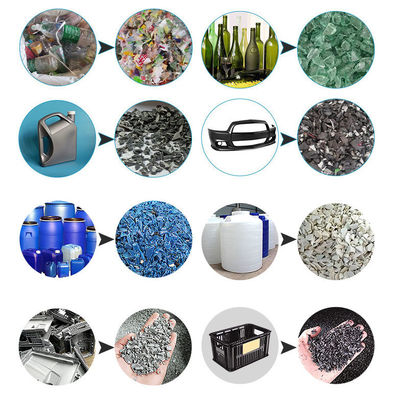 2000 Carton Home Plastic Bottle Shredder per il riciclaggio di lattine di alluminio e rottami metallici