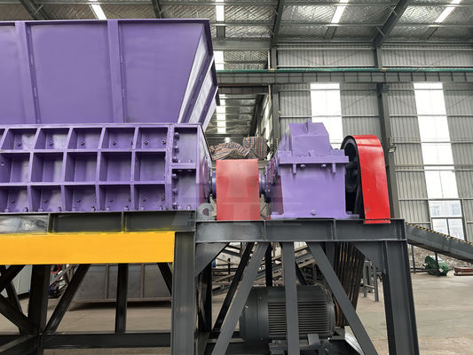 2000 Trinciatrici a doppio albero per lattine di alluminio, rottami metallici, gomma, PVC, bottiglie di plastica
