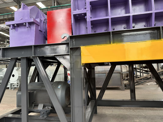Indumenti trituratore di gomma di plastica botte trituratore di plastica di rifiuti