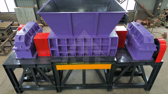 Compatto due alberi tipo 2000 scarto metallo disco rigido di plastica cartone tritare cartone tritare macchina