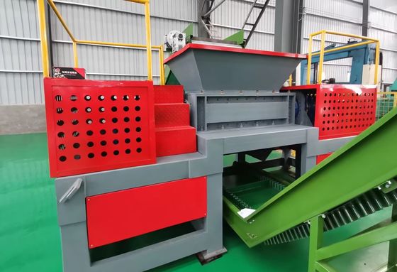 Trituratore a doppio albero Compatto ed ecologico per lo smaltimento dei rifiuti di plastica