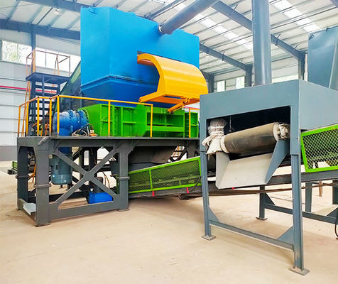 Trituratore a doppio albero Compatto ed ecologico per lo smaltimento dei rifiuti di plastica
