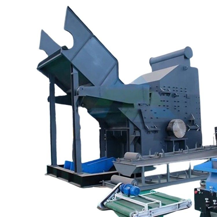 Macchina di frantumazione di rottami metallici ad alta capacità con rotore motore per cartoni di auto e ecc.