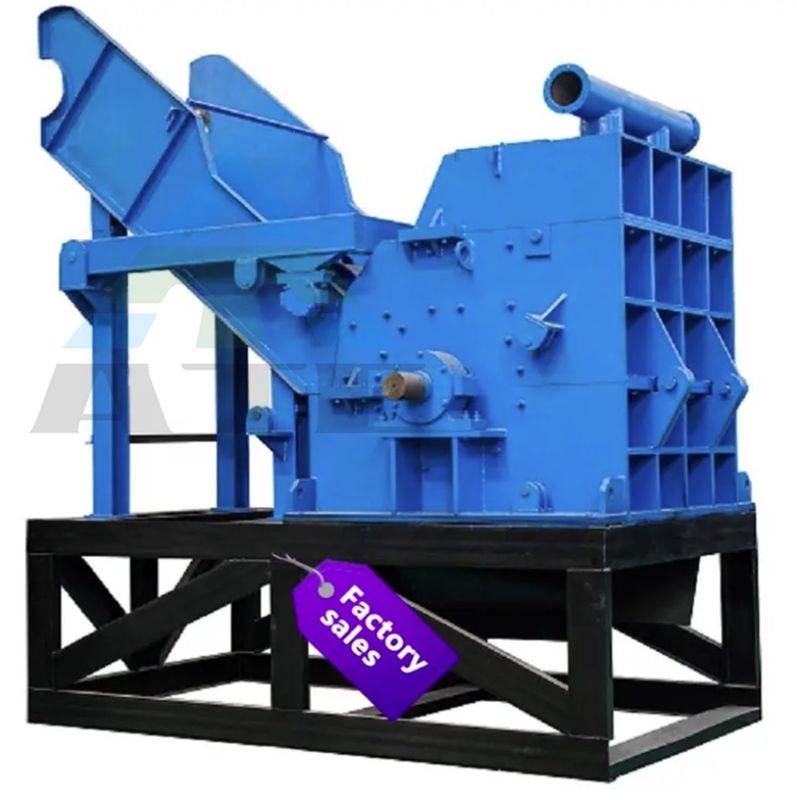 Macchine per la frantumazione di rottami di metallo di grande capacità per il riciclaggio industriale