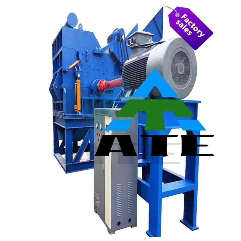 AC Motor Scrap Recycling Steel Car Shredder Metal Hammer Mill per il frantumaggio dei rifiuti metallici