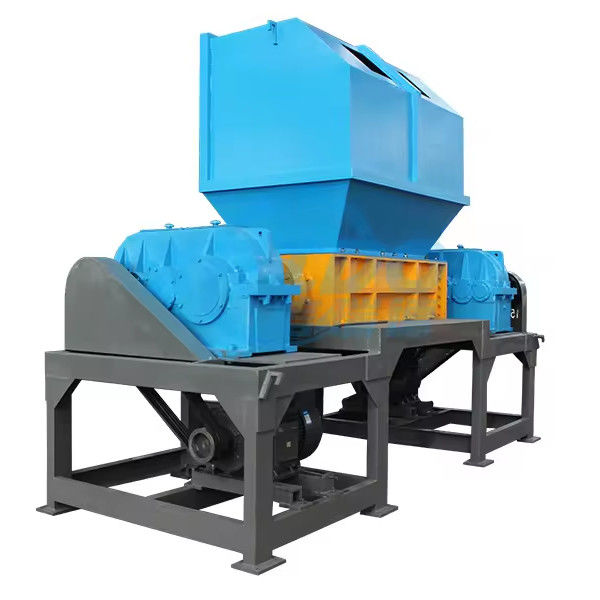 1500L/H Double Shaft Shredder per la frantumazione della plastica e della legna Shredder Grinder Crusher