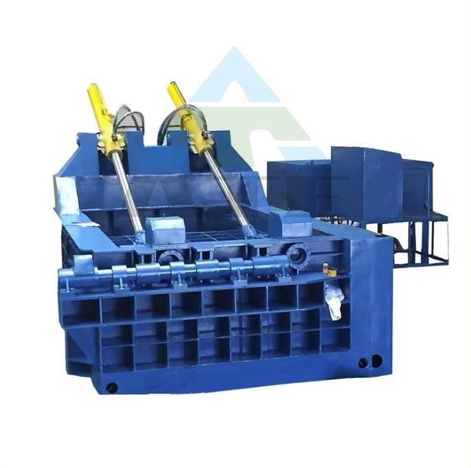 600*600 mm Baler Dimensione Stainless Steel Metal Scrap Baler Press per le vostre esigenze