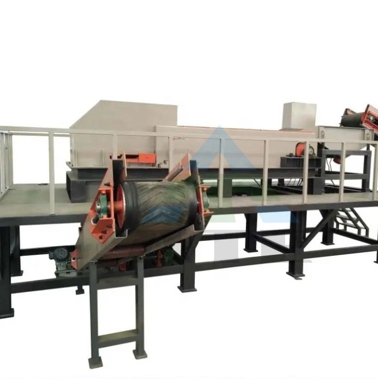 Macchine per il recupero di rottami di alluminio separatore magnetico per metalli plastici e non ferrosi