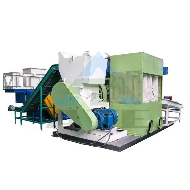 600 Modello Granulatore di filo di rame Soluzione di riciclaggio della macchina per i fili elettrici di scarto
