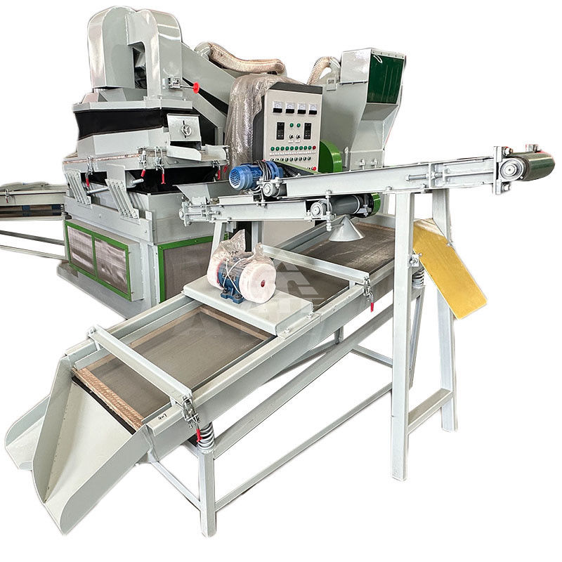 Facile da usare Macchina automatica di riciclaggio del granulatore di rame secco per riciclaggio di fili di cavo