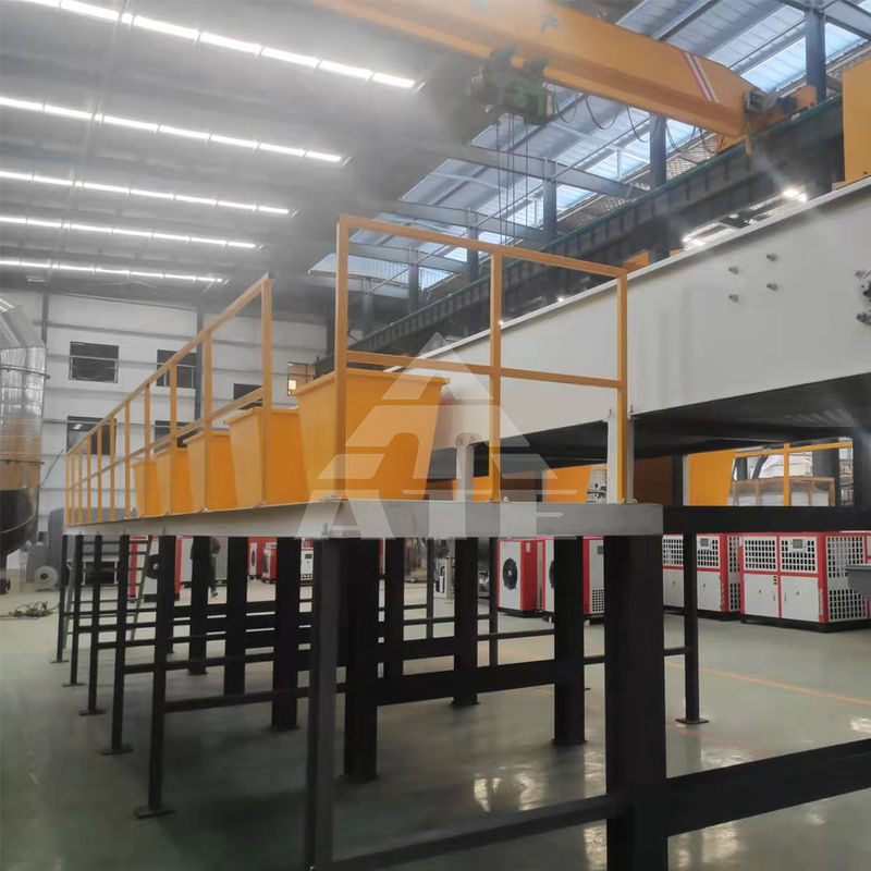 Piattaforma di smistamento dei rifiuti domestici attrezzature di smistamento di fili di plastica per vari rifiuti solidi