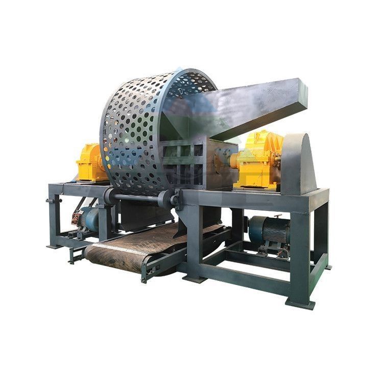 Linea di produzione di macchine di triturazione di pneumatici usati completamente automatiche