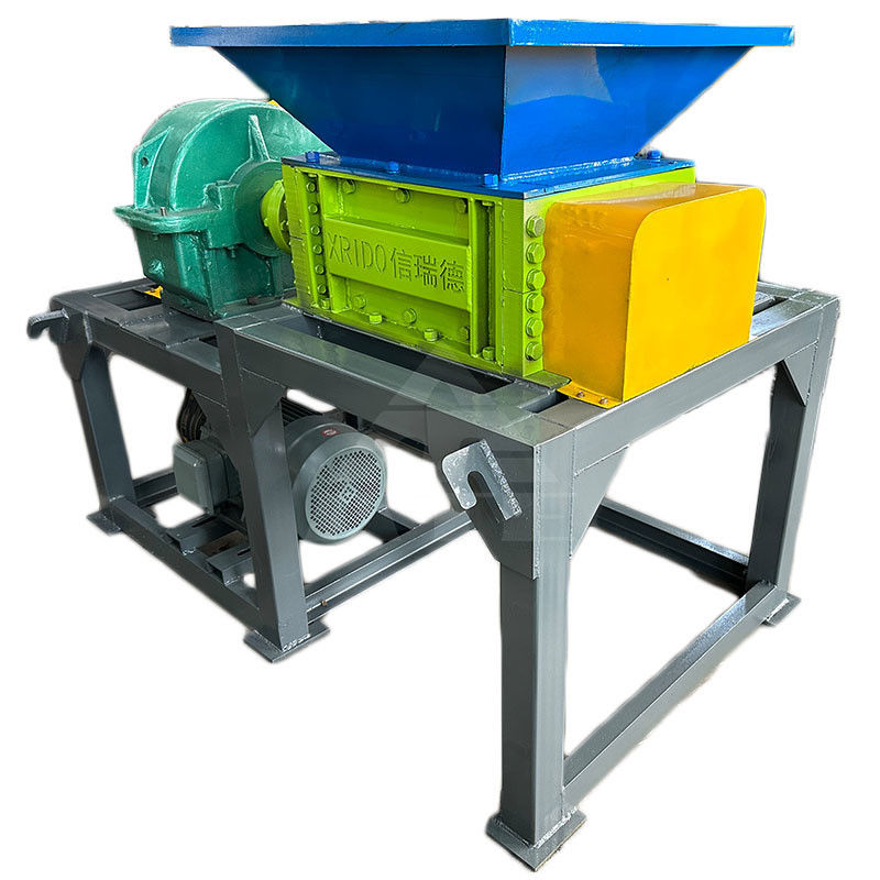 Famous MOTOR Double Shaft Multipurpose Shredder per scarti di sacchetti di plastica e legno