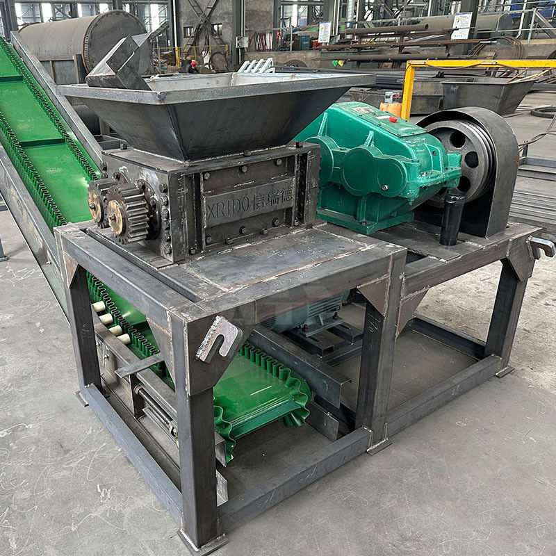 50kW di potenza Single Power Plastic Film Shredder per filo d'acciaio in 200-2200mm Input Size