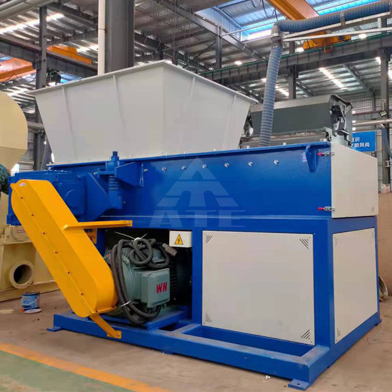 2850kg Single Shaft Waste Cardboard Shredder per metallo di legno e plastica in India